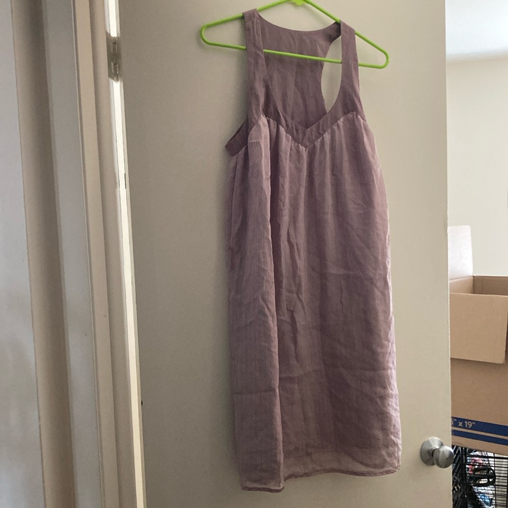 In A Falsetto Over Dream Culture Trapeze Dress